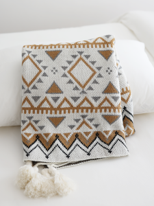 Mền Trang Trí Dệt Kim Bohemian Phong Cách Mới Mền Nhàn Rỗi Trưa Nướng Máy Lạnh Ghế Sofa Mền Trang Trí Mùa Xuân Thu