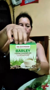 1 BOX MRSUKIMOAKO BARLEY COFFEE POWDER MIX 16-IN-1 HERBAL COFFEE BLEND