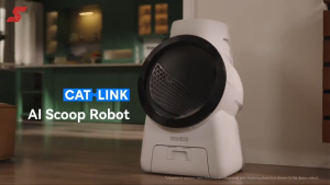 [SG Warranty] CATLINK Scoop Robot Pro AI Self-Cleaning Litter Box | Dual-Camera Health Monitor | 12L Waste Bin | 5GHz WiFi