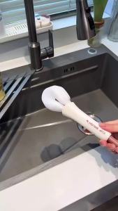 Multifunctional 2 in 1 Cup Brush Long Handle Bottle Cleaning Brush for Glasses Baby Bottles Tumblers