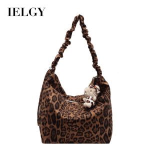 IELGY Leopard Print Large-Capacity Bag Korean Version All-Match Cross-Body Commuter Shoulder To
