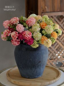 Bó Hoa Pha Lê Nhỏ Giả Bằng Vải Thêu Hoa Bàn Ăn Phòng Khách Văn Phòng Trang Trí Cây Trồng Trong Nhà Hoa Tươi