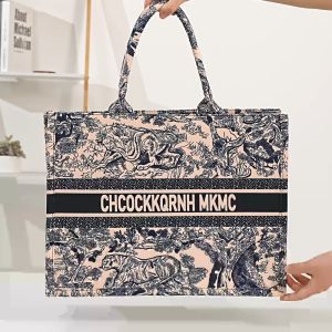 MKMC Top Handle Bag Wanita Import Handbag Wanita Kanvas Resleting Besar Tas Wanita Kanvas Korean Style Terbaru Tas Fashion Wanita Kondangan Kekinian COD