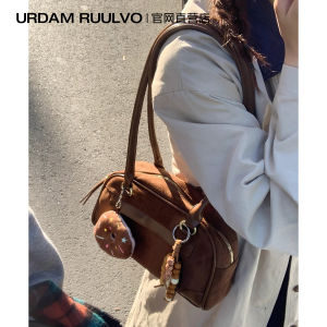 URCDN RDALVO | Túi Da Lộn Thời Trang Dành Cho Công Việc và Đi Làm Nâu