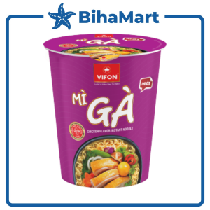[SET 5 LY] - VIFON - Mì ly Vifon hương vị Gà Vifon mì ly gà Vifon Mì gà Vifon ly Vifon Mì ly ăn liền Vifon (60g/ly)
