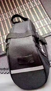 Waterproof Bike Saddle Bag With Reflective Stripes Large Capacity MTB Road Bike Under Seat Cycling Storage Pouch