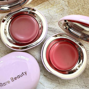 Rare Beauty Mauve Rose Neutral Blush Powder Portable Makeup Liquid Blush Moisturizing Dual-use Waterproof Lip Glaze Plump Smooth