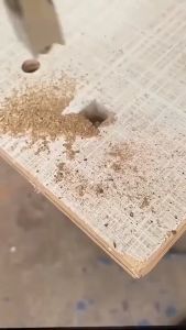 Clamp baja dudukan mesin bor penjepit mata bor bobok kayu ADAPTER MORTISER mortising bor Kotak