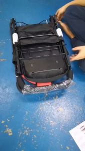 Baby Strollers Two Way Compact Strollers Basket with Adjustable Space Footrest Foldable Baby Strollers