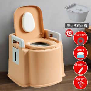 ที่นั่งชักโครกสำหรับผู้สูงอายุใช้ในบ้านเคลื่อนย้ายได้แบบพกพาสำหรับผู้ใหญ่ผู้สูงอายุป้องกันกลิ่นในร่มที่นั่งชักโครกสำหรับคนท้อง