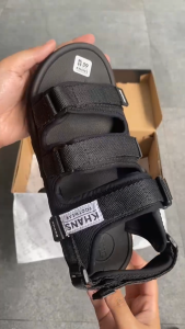 KHANS - sandal gunung pria wanita - Lebron Full Black