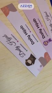 PAKET 60 PCS - ROLL HIJAB LABEL HIJAB ROLL KERUDUNG LABEL PENGIKAT KERUDUNG
