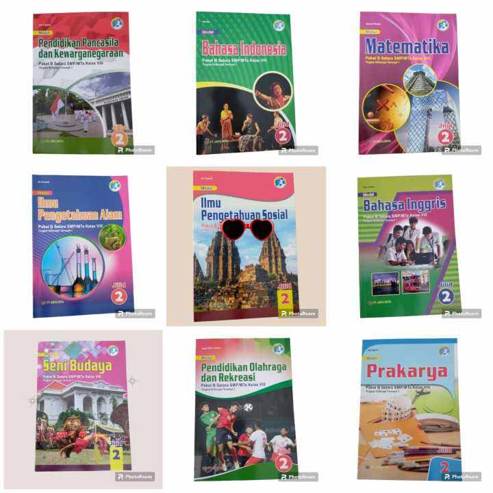 Harga Satuan Buku Modul Paket B Kelas 8 Setara SMP/Mts Penerbit Arya ...