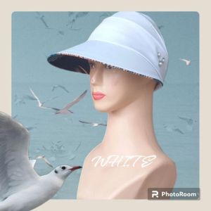 topi visor sport cap wanita topi pantai pelindung anti UV