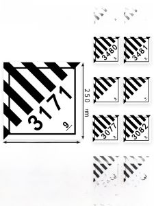 Fire Warning Danger Labels