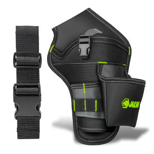 JAKAH Electrician Tool Pouch Premium Professional Multi-Pocket Utility Bag Organizer Durable Work Pouch for Men’s Tool Belts