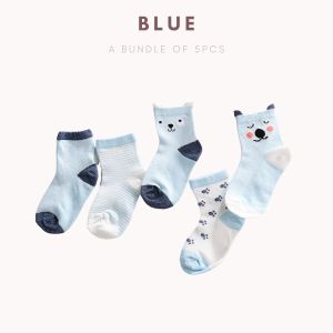 Bebby Home Stoking Budak 1-4yrs Baby Socks Strecthable Comfortable Stoking Bayi Budak Toddler Cotton Baby Mesh Socks Stoking Budak Stoking Bayi Kartun Clothing