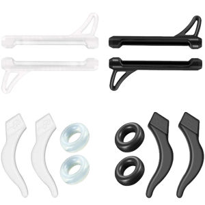 【12PCS】Eyeglass Ear Grip Anti-slip Holder Silicone Ear Hook Temple Eyewear Tip Put Ear Sleeve Retainer - Local Delivery - New Arrival
