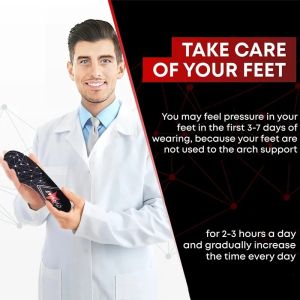 SRIEI 1Pair Insole Orthopedic X/O Leg Correction Cuttable High Elastic Cushion Outdoor Hiking Travel Essentials Flat Arch Support Sports