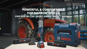BOSCH GRS 18V-330 PRO Right Angle Cordless Impact Wrench 1/2" Square