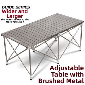 guide series | Outdoor Camping Table Foldable Adjustable Aluminum Alloy