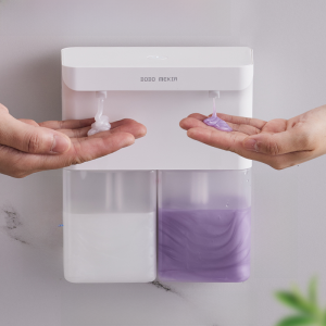 Dudu Meijia Detergent Automatic Sensor Double-Headed Kitchen Foam Mobile Phone Shower Gel Machine Soap Dispenser Wall Hanging