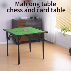 Foldable and portable Mahjong Table Multi functional chess and card table Portable folding table