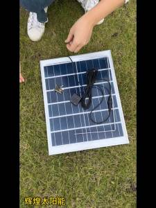 Solar panel portable power station solar panel home system 30W solar panel USB photovoltaic panel power generation waterproof mobile/portable 5V