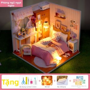 QIAOZHIJIANG | Hộp Quà Mô Hình Nhà Sáng Tạo Handmade DIY
