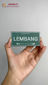 Souvenir Magnet Kulkas Lembang oleh oleh Jawa Barat Indonesia