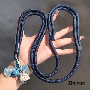 High-End Rotating Buckle Phone Lanyard Adjustable Crossbody Shoulder Bag Strap Durable Anti-Loss Multi-Function Mobile Phone Chain