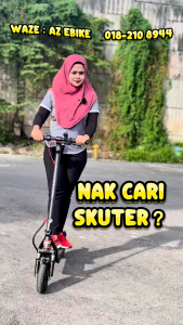 Skuter Lipat Elektrik Dewasa C02 Skuter Elektrik Malaysia