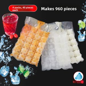 gumahus | Freezing Bag for Ice Ginger Juice Storage Box for Passion Fruit Preservation Single-use Partition Bags