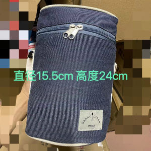 Insulated Lunch Box Bag Satchel Thick Aluminum Foil Canvas Bento Small Square Bag for Work with Lunch Box round Carrying Pinny Large