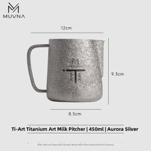 Muvna | Ultra Milk Frothing Pitcher Titanium