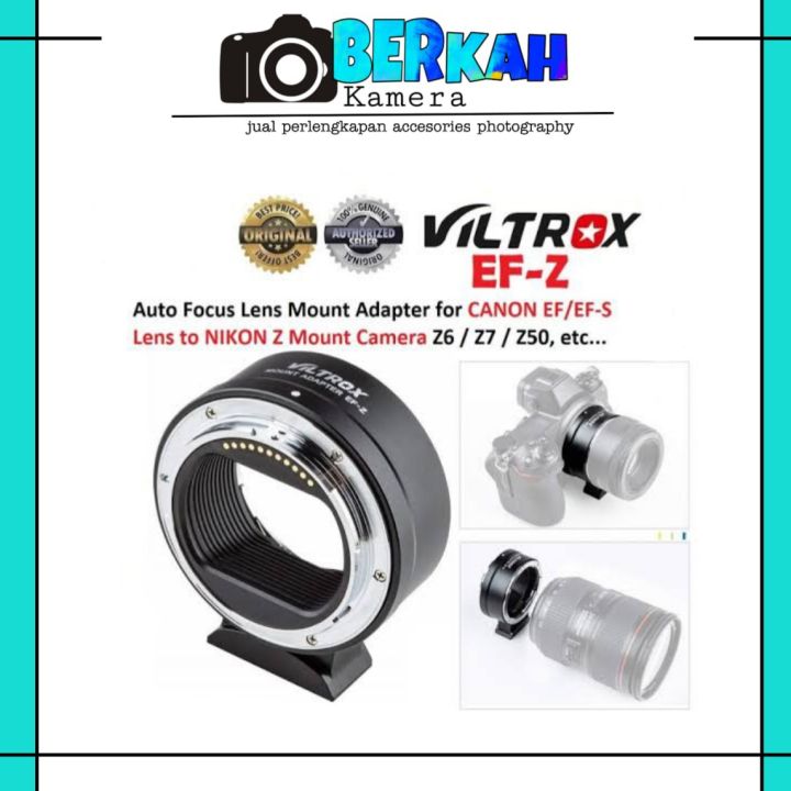 Ef Mount Nikon To Canon Ef Adapter Viltrox EF-Z EF Z Lens Mount - Main Image
