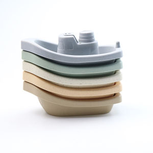 Childrens intellectual toys small boats layered music hourglass layered cups parent-child early education bathroom