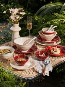 mornenjoy | Vintage Underglaze Wedding Gift Tableware
