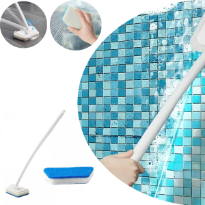 Bathtub Brush Cleaner Wash The Ground Seam Brush Tile Long Handle Wall Wash Toilet Cleaning Removable Bathtub Brushes Durable