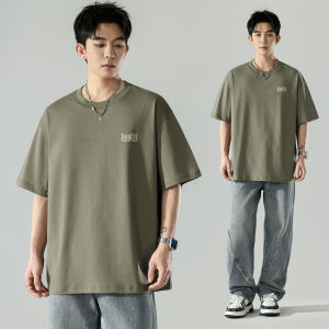 Wood soon | Round Neck Short Sleeve Loose Summer T-Shirt Quick-Dry and Cooling