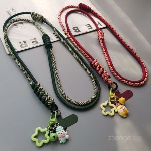 Long Slanting Bee Crossbody Phone Lanyard Adjustable Neck Strap for Outdoor Travel Durable Portable Universal Phone Case Holder