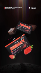 Evolene Evowhey + Evosorption 1 Box 420gr 12 Sachets Whey Protein Evolen Suplemen Fitness