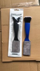 Car Wash Brush Crevice Brush Car Air Conditioner Vent Cleaning Brush Car Air Vent Double Head Brush