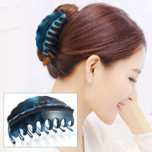 K-style Resin Drop-Resistant Barrettes Womens Large Updo Hair Claw Shower Clip Practical Bath Hair Clip Clip Hair Accessories