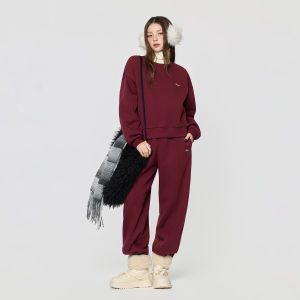 Turn Signal | Trendy Warm Thicker Casual Sport Hoodie and Sweatpants Set 2025 New