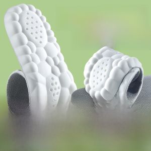 XIANZHAO | Mens Sport Shoe Insoles High Elasticity Anti-Slip Long Time Standing Comfortable Running Summer Shoes Insoles Slip-Resistant