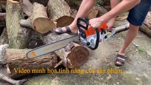 Máy Cưa Xăng Không Dây 20-inch và 2-Stroke SU73 Cho Trong Nhà/Cửa Hiện