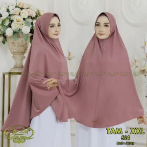 BISA COD Hijab Bergo Instan Pet Busa Kode TAM-XXL Bahan Jersy Korea Premium By Ory AjeZas Collection
