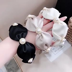 Bando Bandana Mutiara Fashion Korea Premium High Quality Wanita Elegan Impor