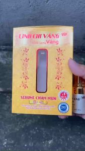 Serum Mụn & Thâm Collagen Linh Chi Vàng Vip 25ml